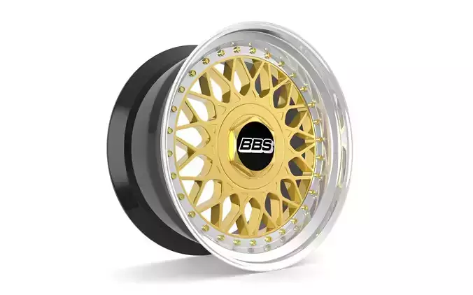 BBS RM Custom Wheels 3D model