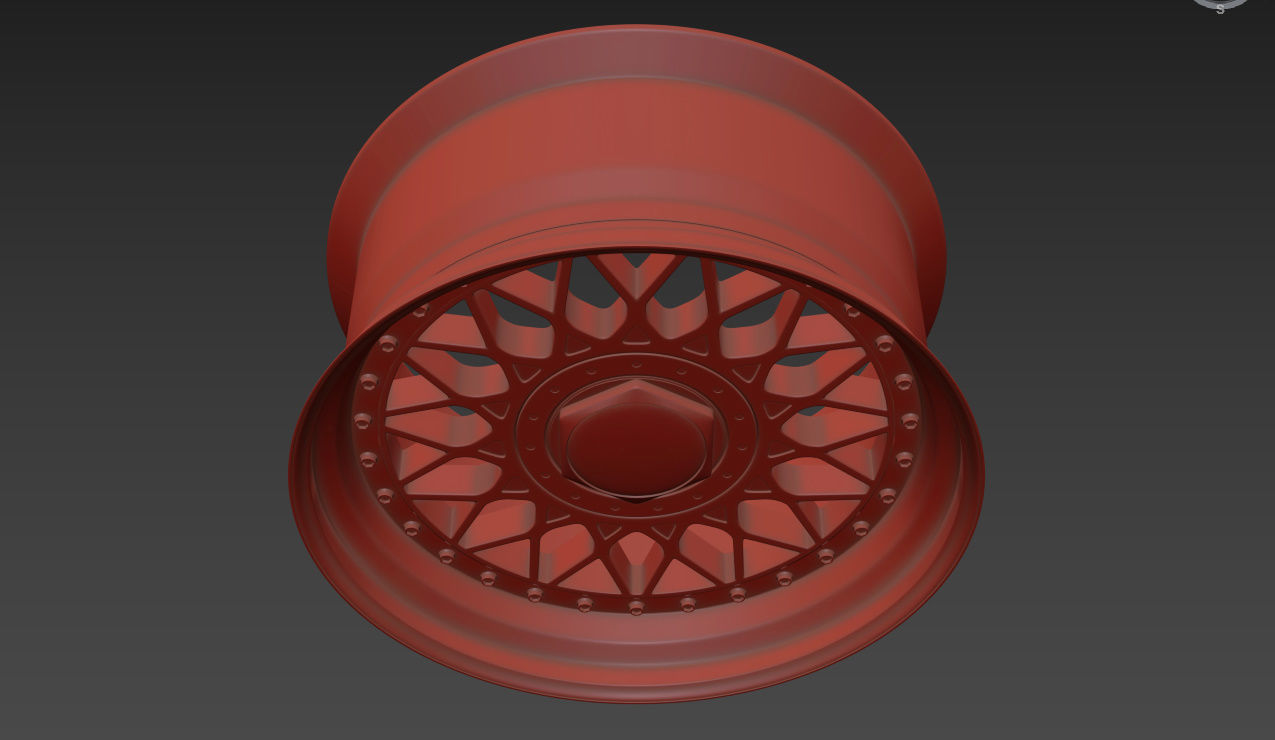 BBS RM Custom Wheels 3D model_8