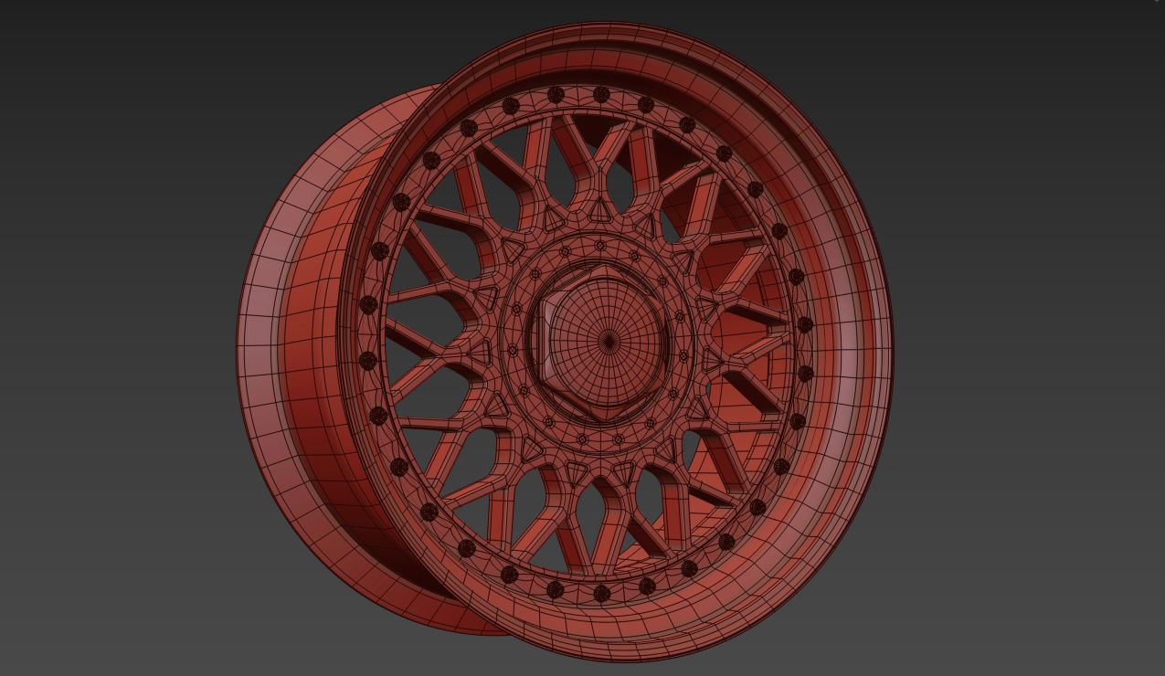 BBS RM Custom Wheels 3D model_6