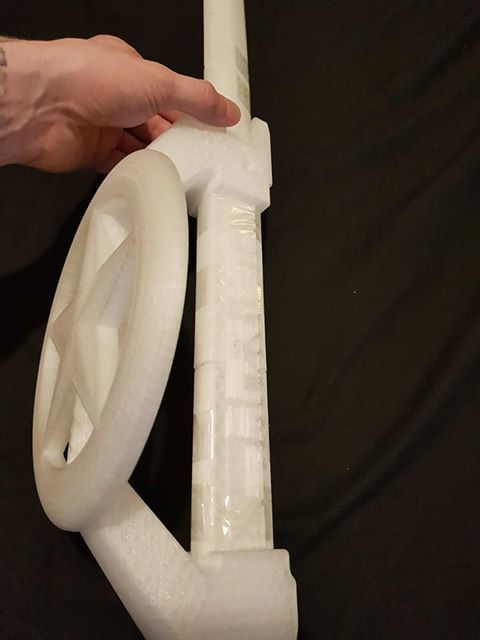 Power Rangers Zeo Red ranger power sword Tommy Oliver replica 3D print model_20