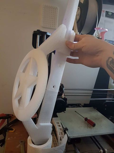 Power Rangers Zeo Red ranger power sword Tommy Oliver replica 3D print model_21