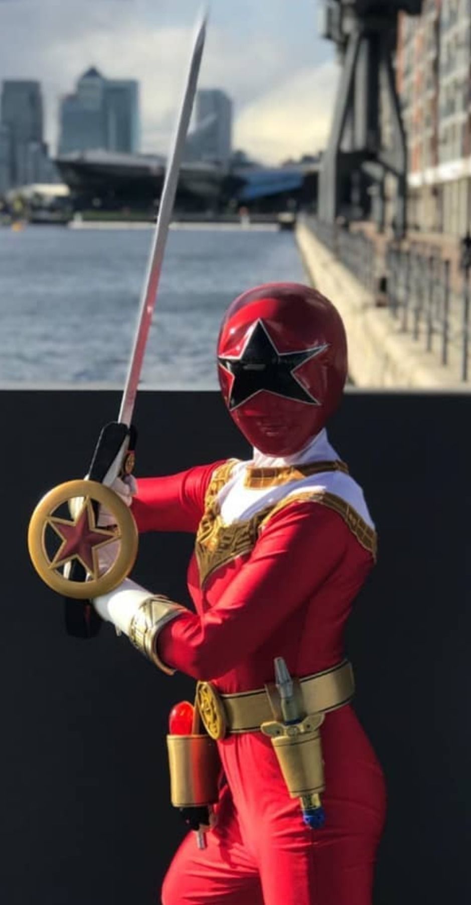 Power Rangers Zeo Red ranger power sword Tommy Oliver replica 3D print model_7