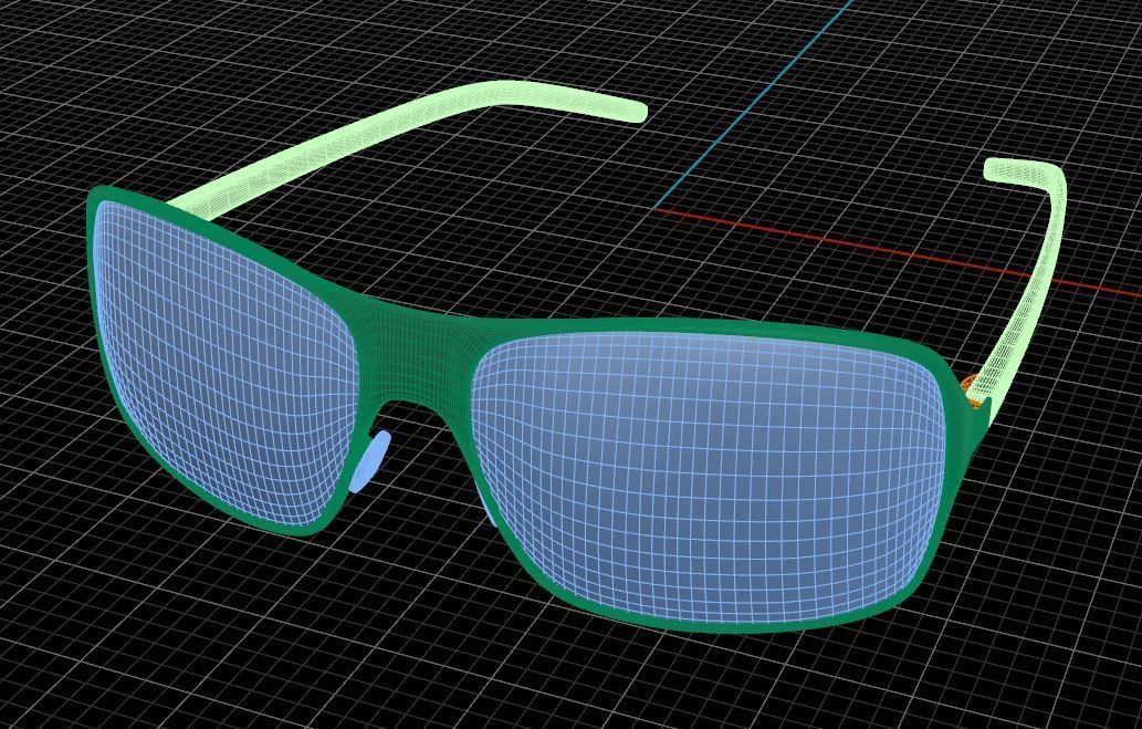 Eyeglasses for Men and Women 3D print model_4