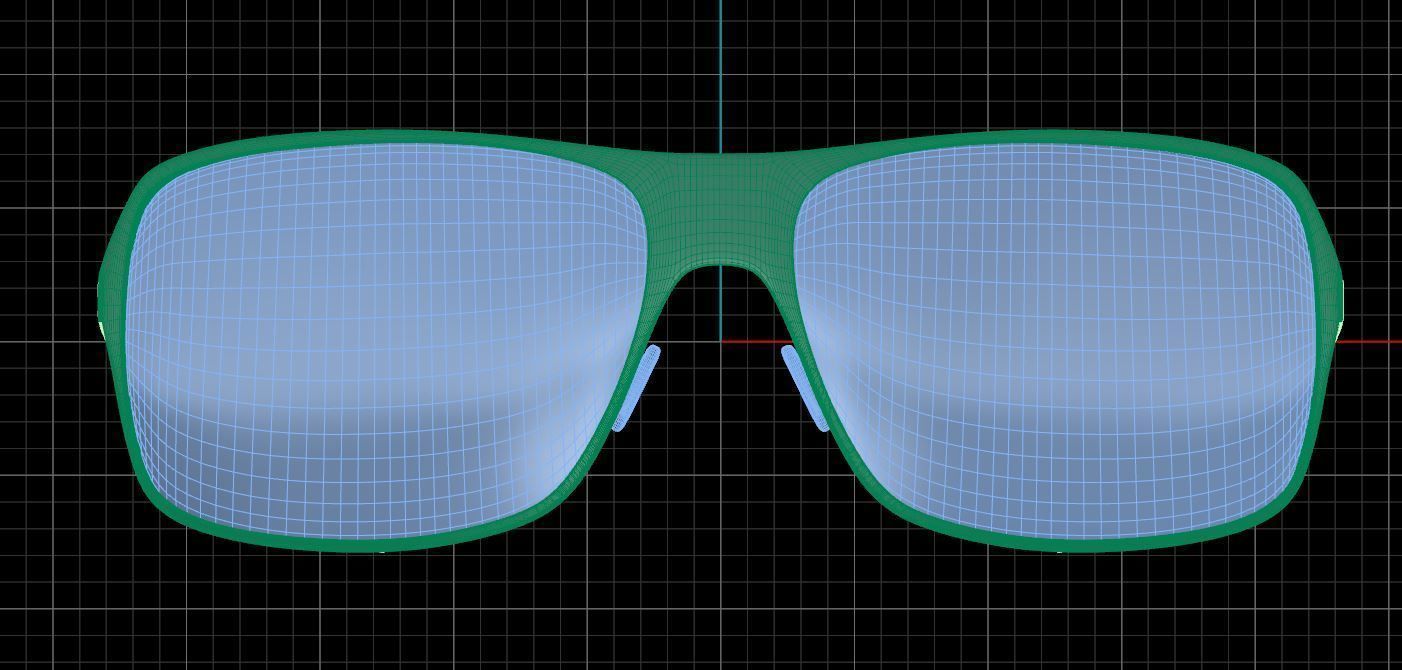 Eyeglasses for Men and Women 3D print model_6