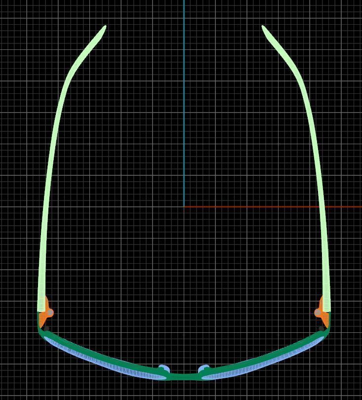 Eyeglasses for Men and Women 3D print model_5