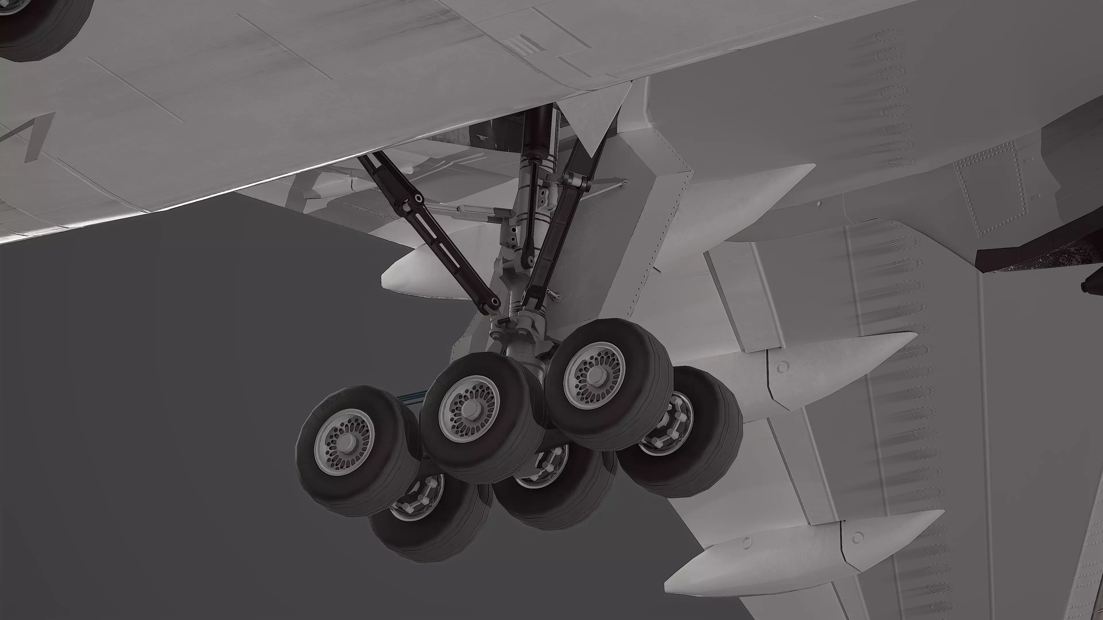 Boeing 777-300ER  Low-poly 3D model_4