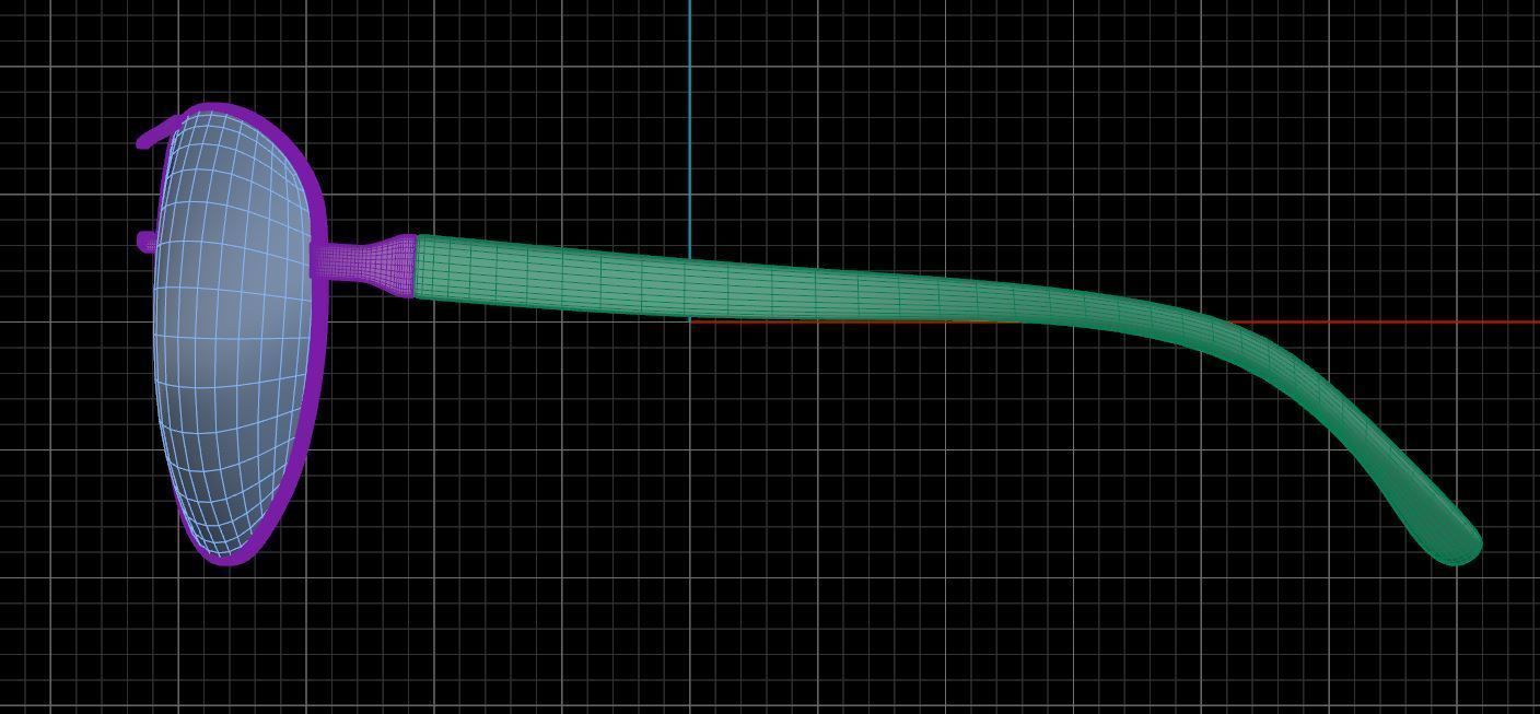 Eyeglasses for Men and Women 3D print model_7