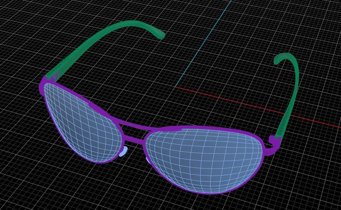 Eyeglasses for Men and Women 3D print model_4