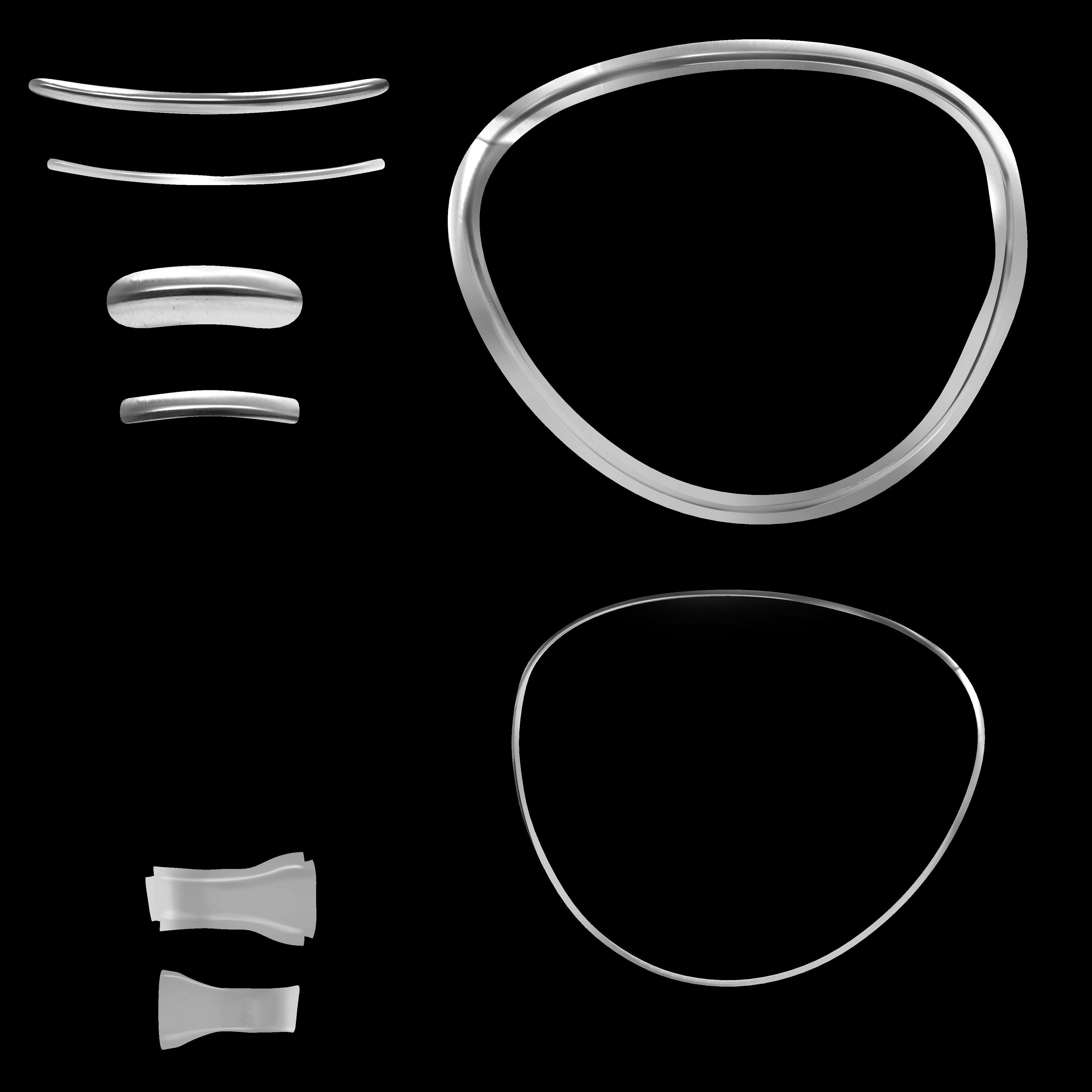 Eyeglasses for Men and Women 3D print model_8