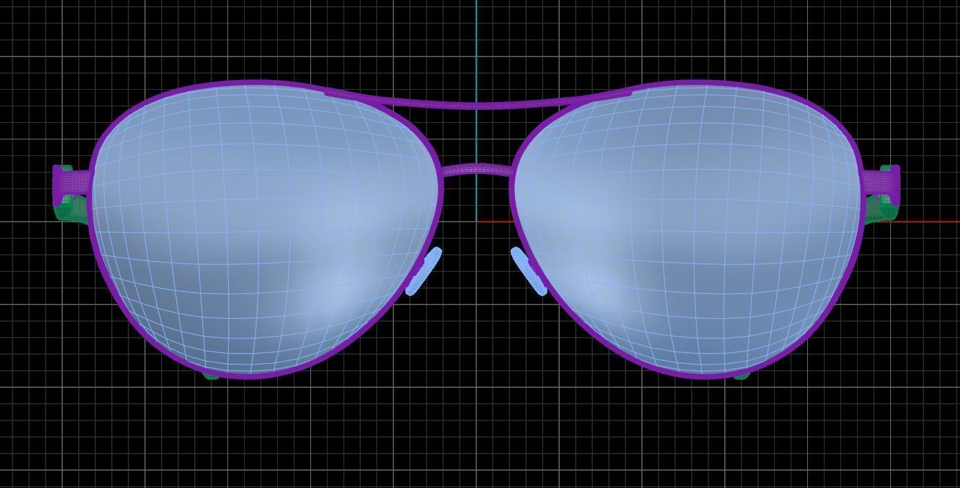 Eyeglasses for Men and Women 3D print model_6