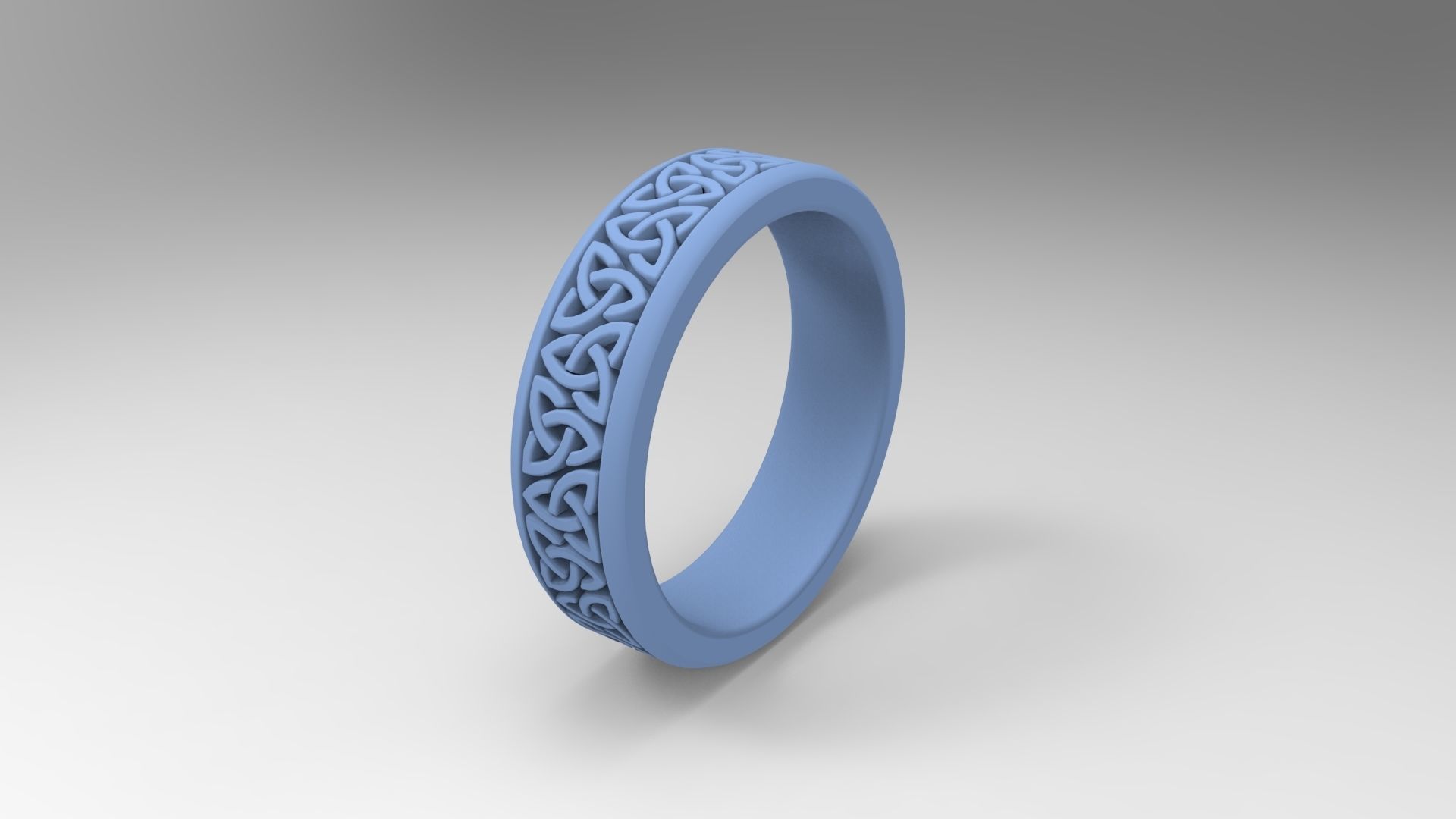 jewelry ring ornament 3D print model_1