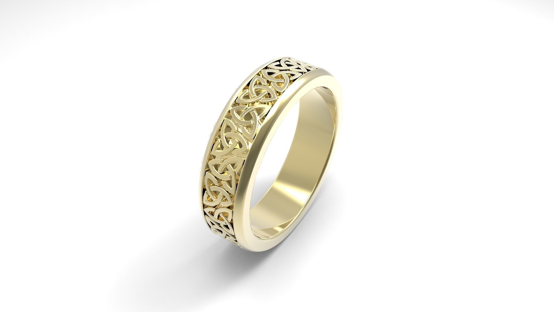 jewelry ring ornament 3D print model_2