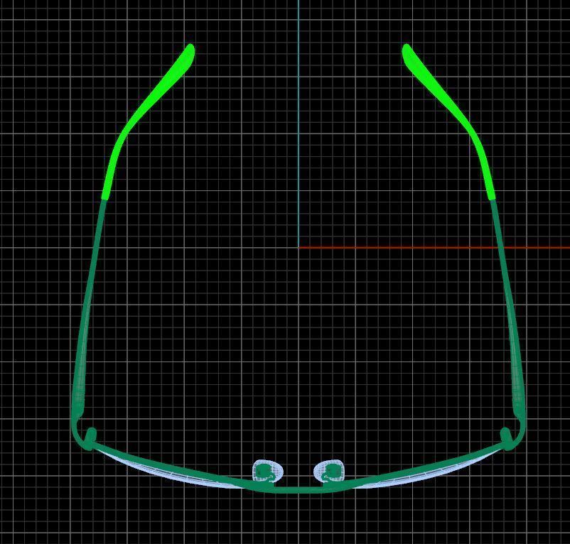 Eyeglasses for Men and Women 3D print model_5