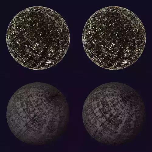 Scifi Artificial Moon Shader 001 Texture