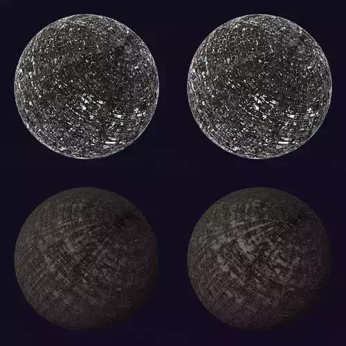 Scifi Artificial Moon Shader 004