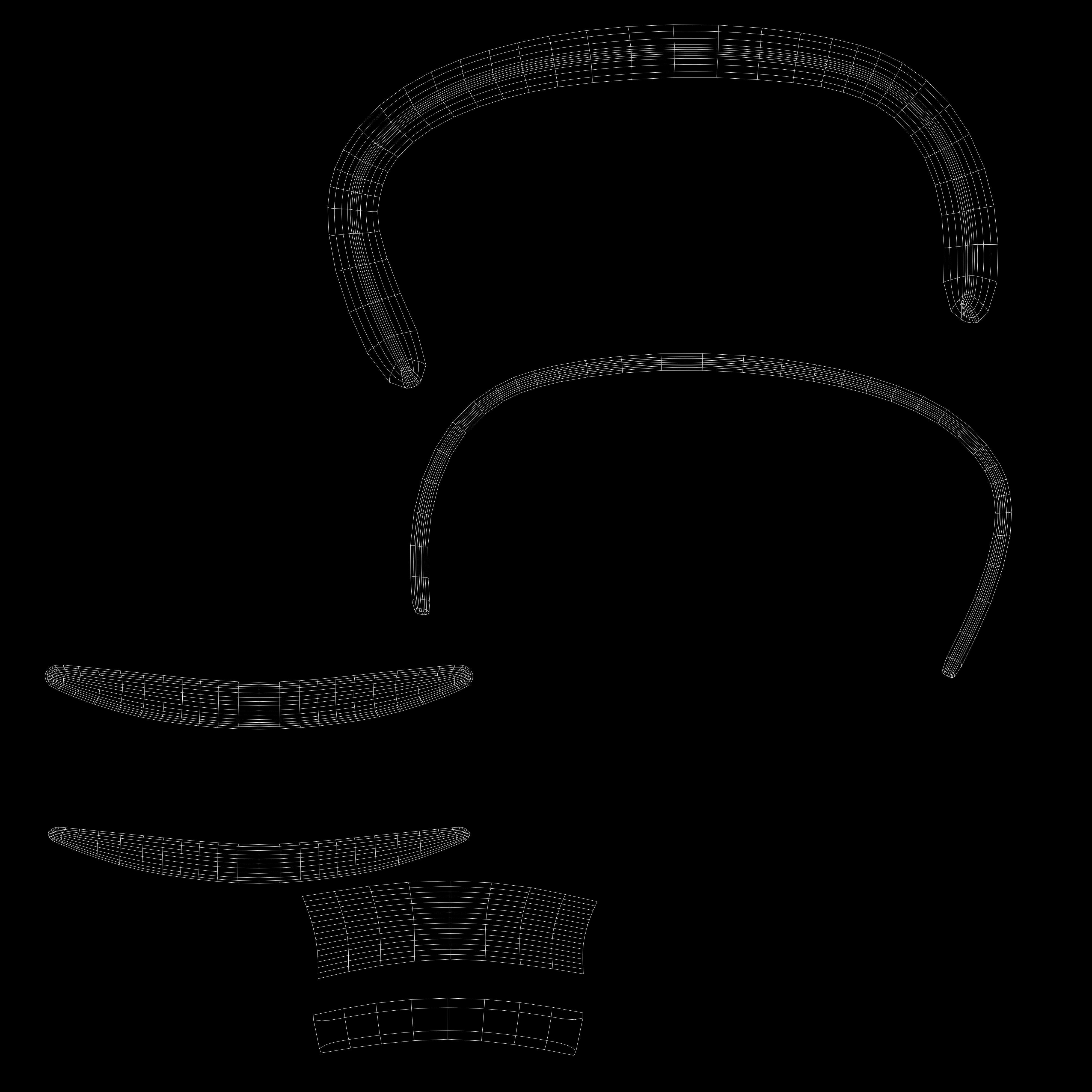 Eyeglasses for Men and Women 3D print model_8