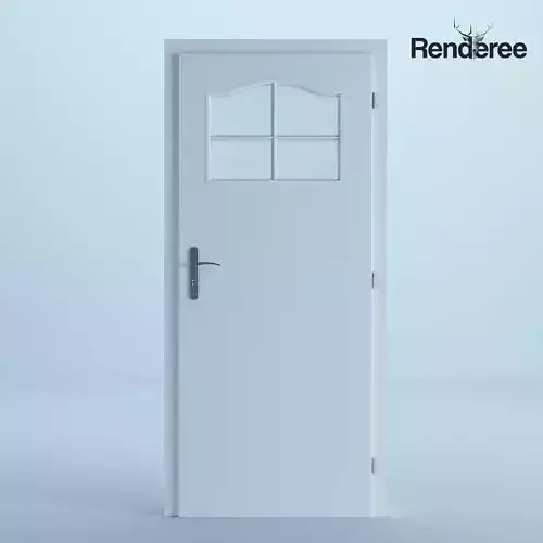 White Door 45 3D model