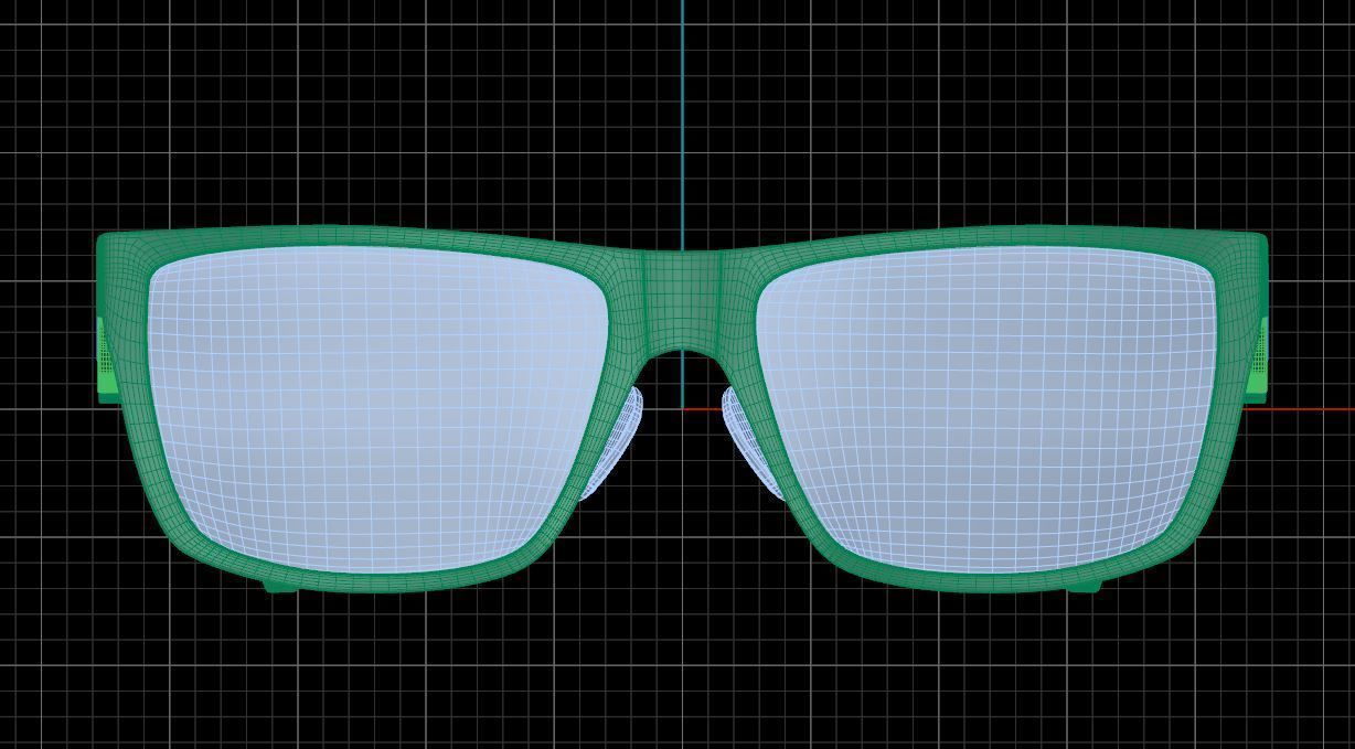 Eyeglasses for Men and Women 3D print model_7