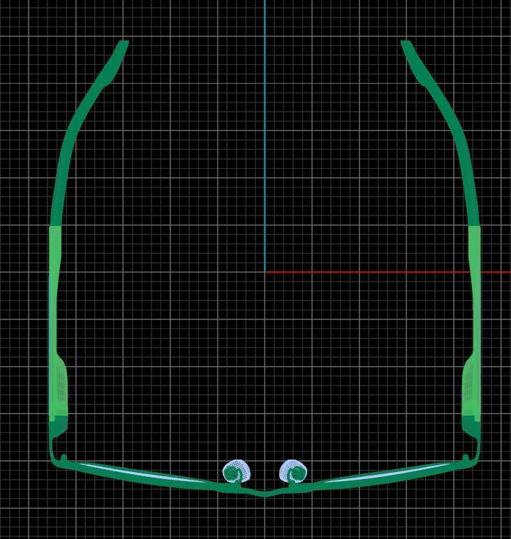 Eyeglasses for Men and Women 3D print model_6