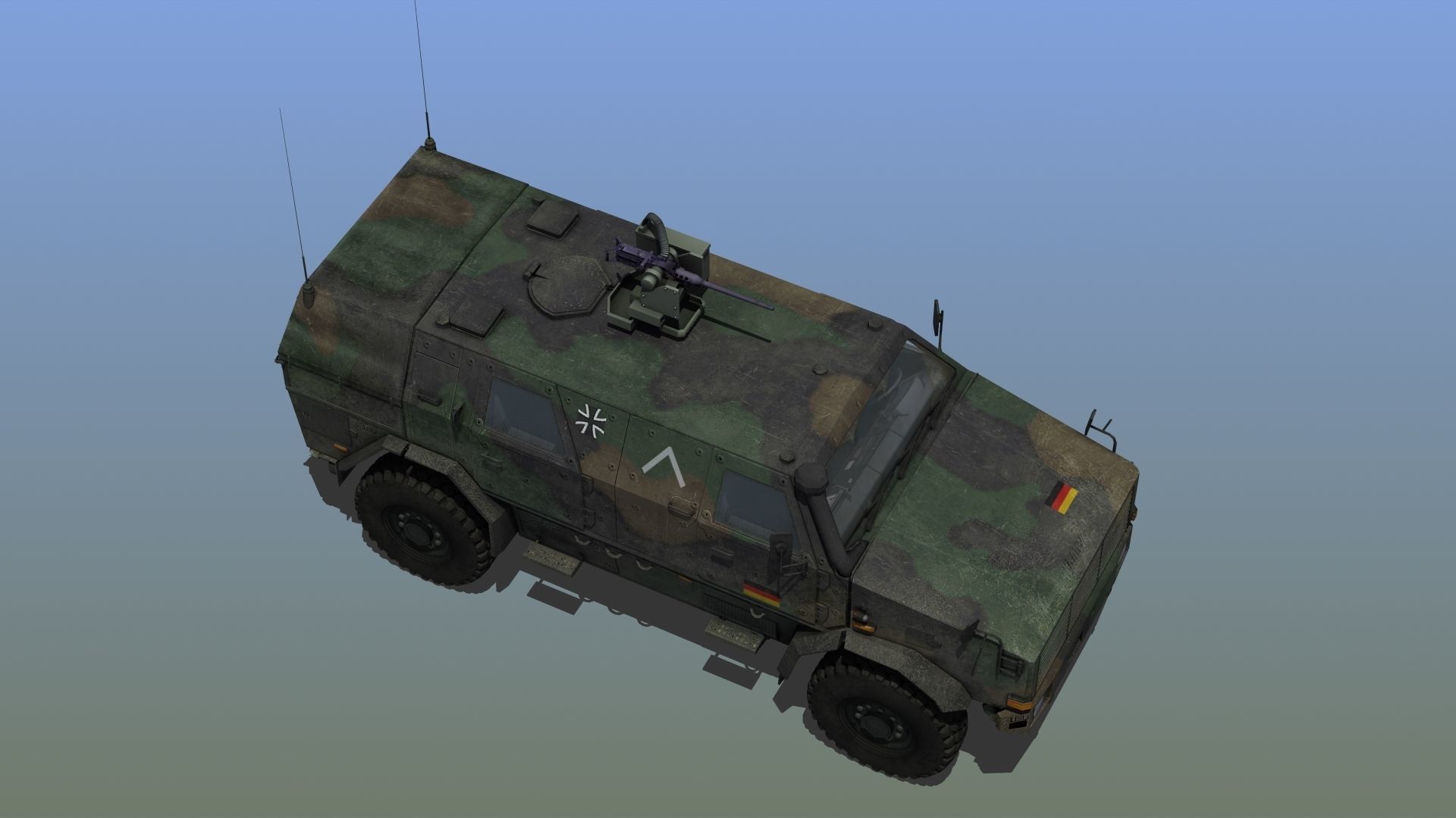 Dingo 2A2 APC 3D model_4