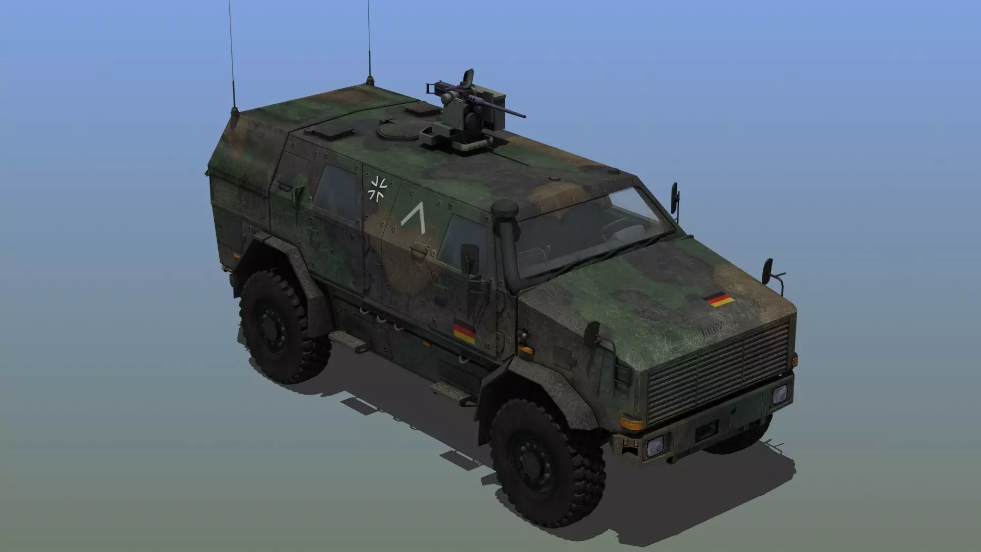 Dingo 2A2 APC 3D model_0