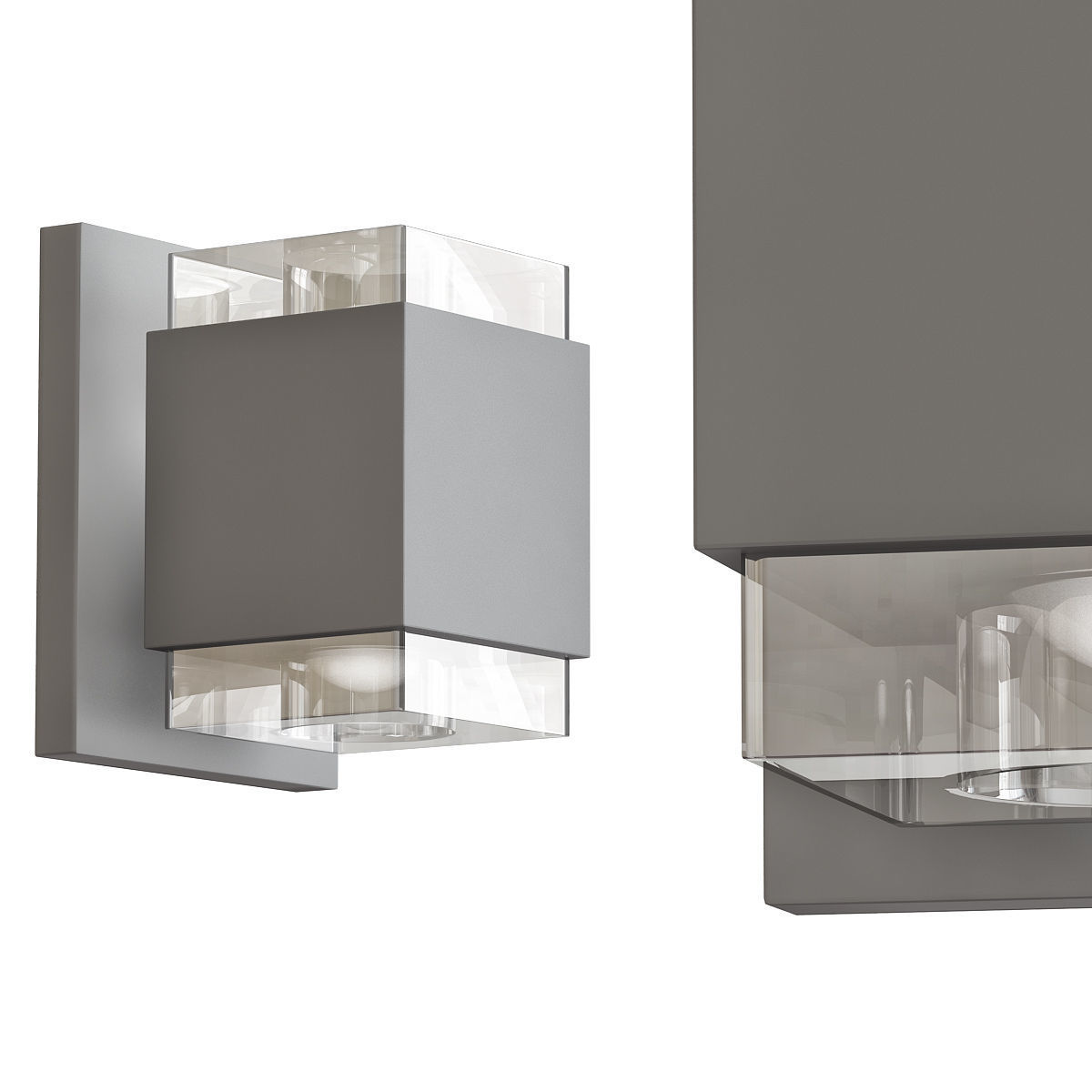 Tech Lighting Voto Square Wall Light LED 3D model_2