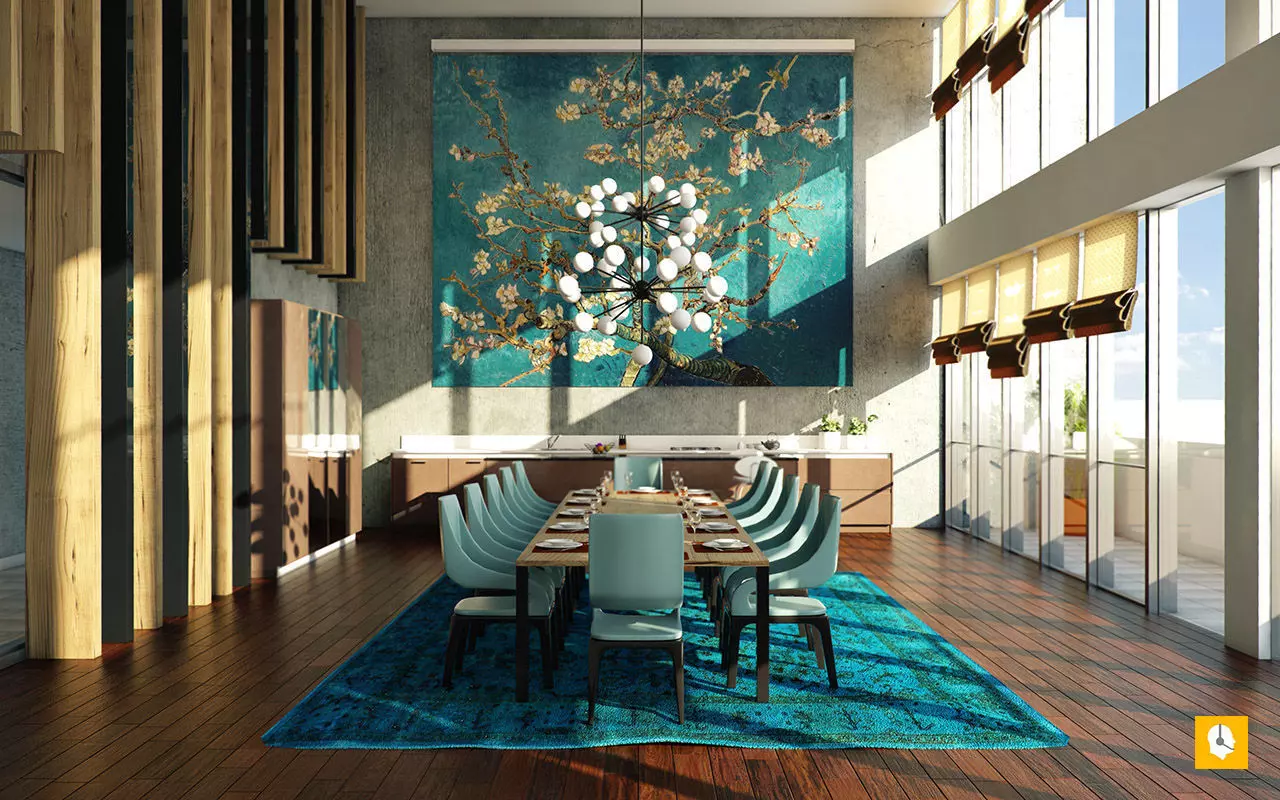 Sketchup Dining Room 3D model