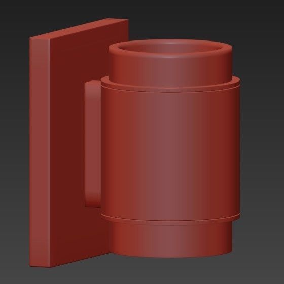 Buy the Voto Wall Sconce 3D model_4