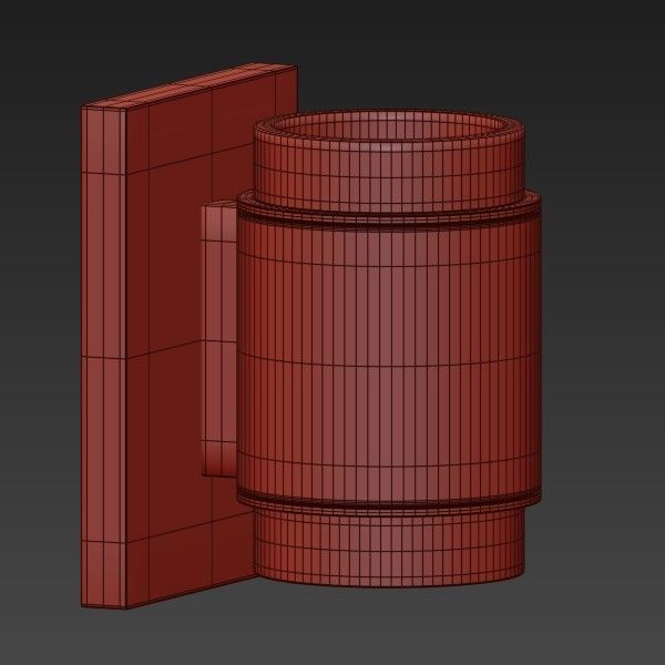 Buy the Voto Wall Sconce 3D model_1