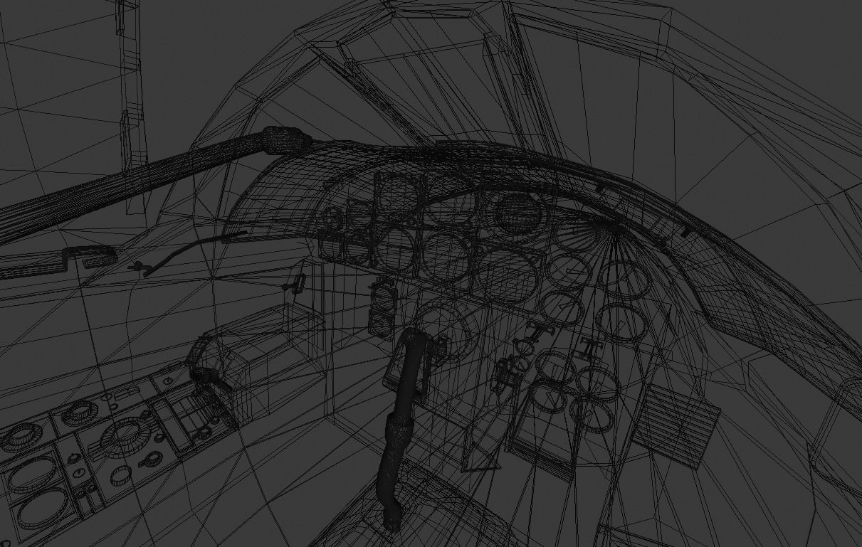 F-104C Starfighter  3D model_4