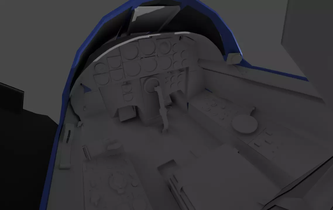 F-104C Starfighter  3D model_0