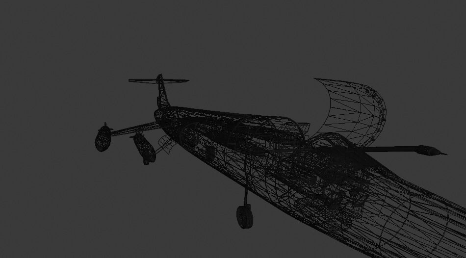 F-104C Starfighter  3D model_2