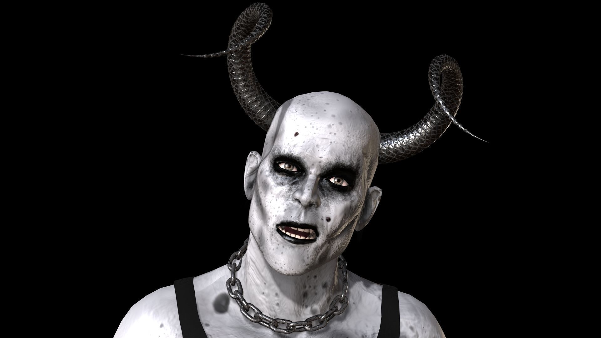 Dust Devil Low-poly 3D model_7