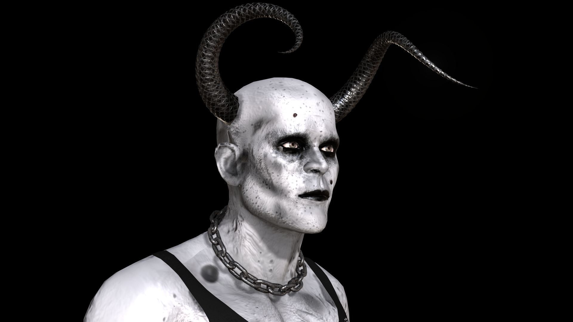 Dust Devil Low-poly 3D model_4