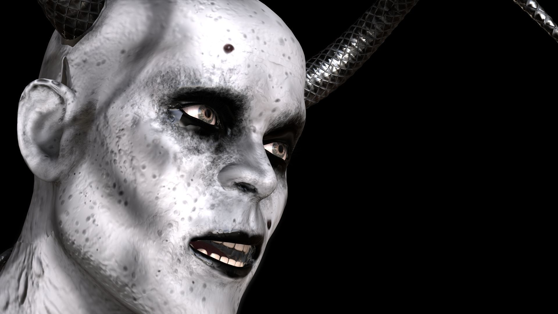 Dust Devil Low-poly 3D model_8