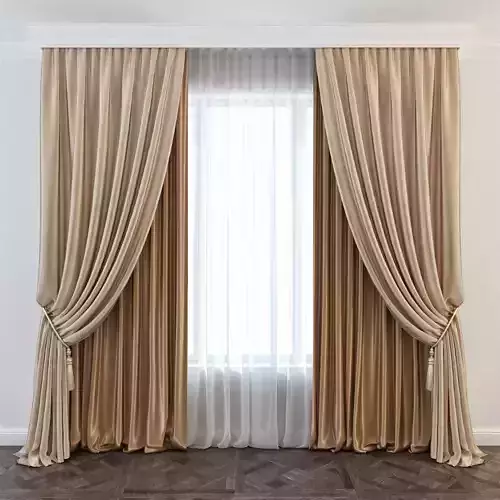 Set 06 Curtain 3D model