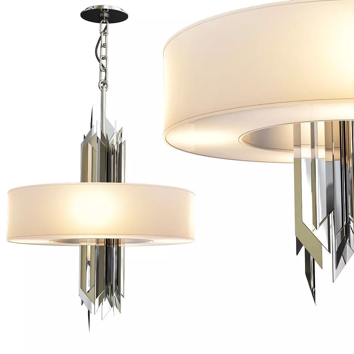 Corbett Lighting Polished 3D model_0