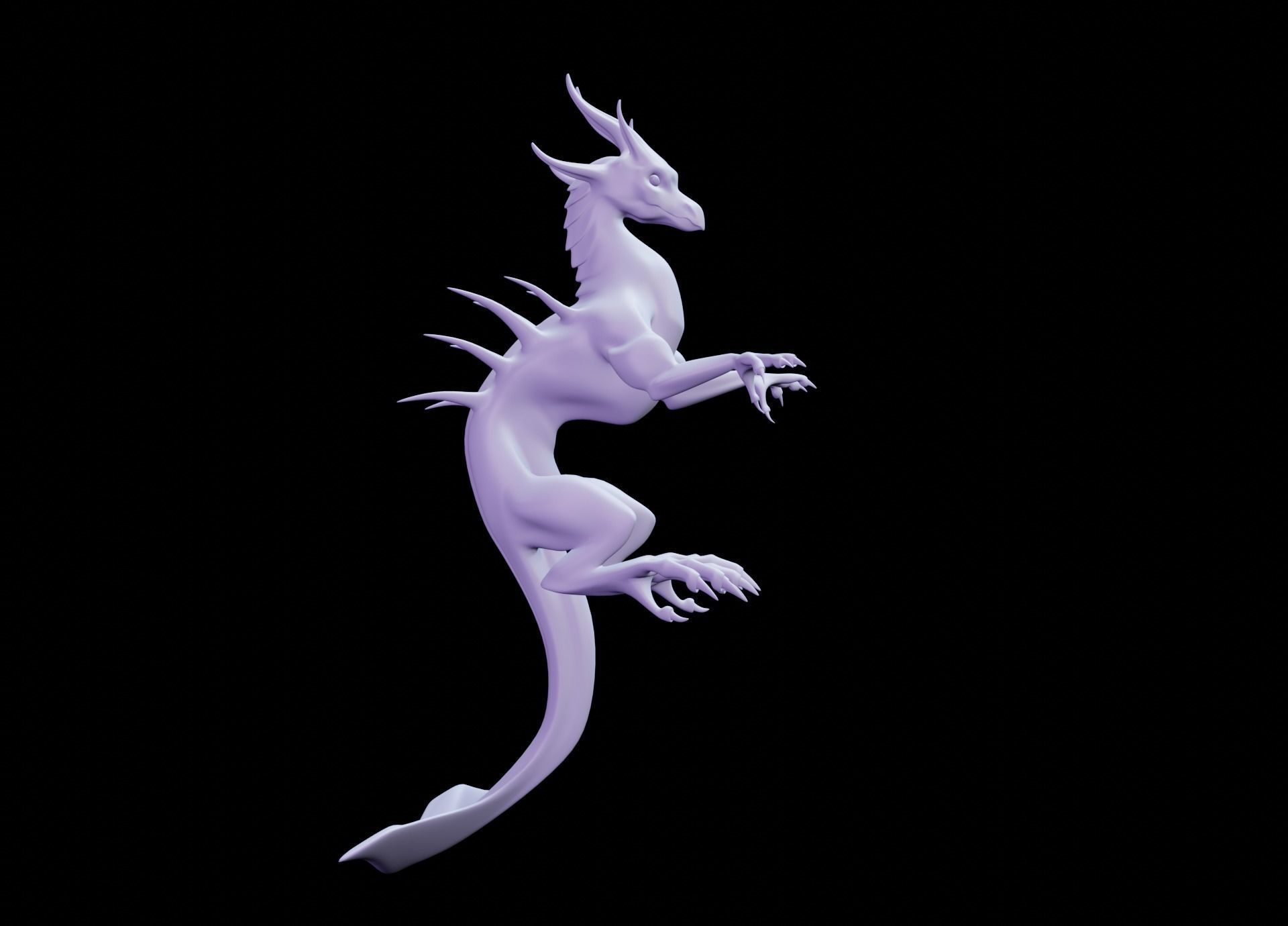 Sea Dragon 3D model_2