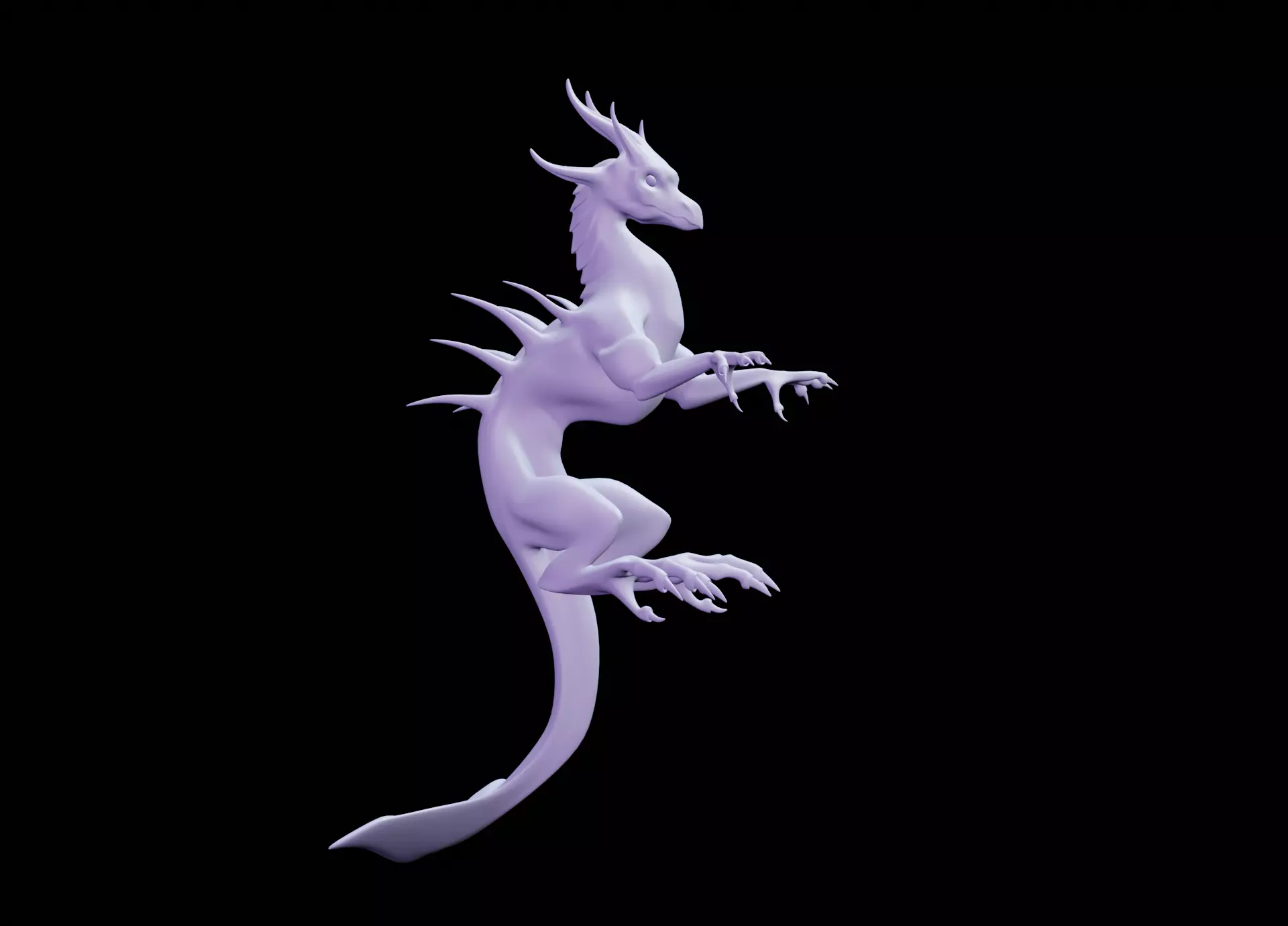 Sea Dragon 3D model_0