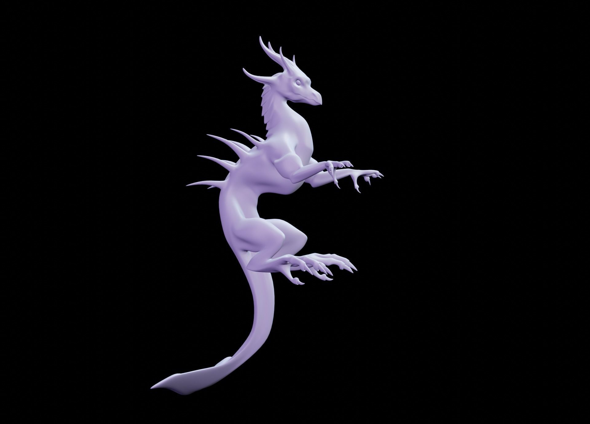 Sea Dragon 3D model_1