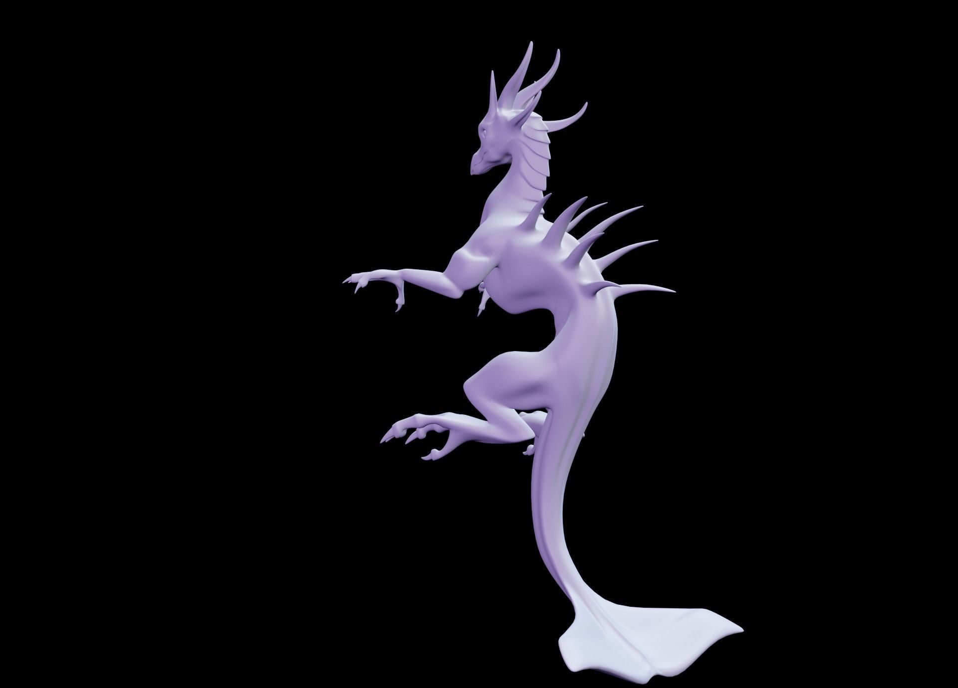 Sea Dragon 3D model_27