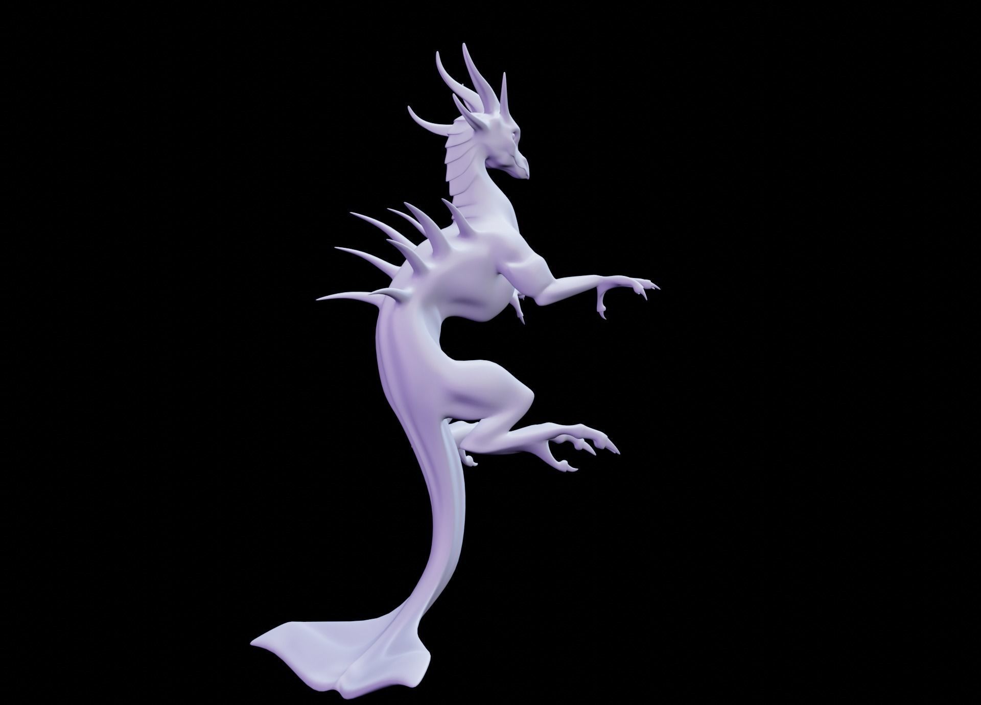 Sea Dragon 3D model_11