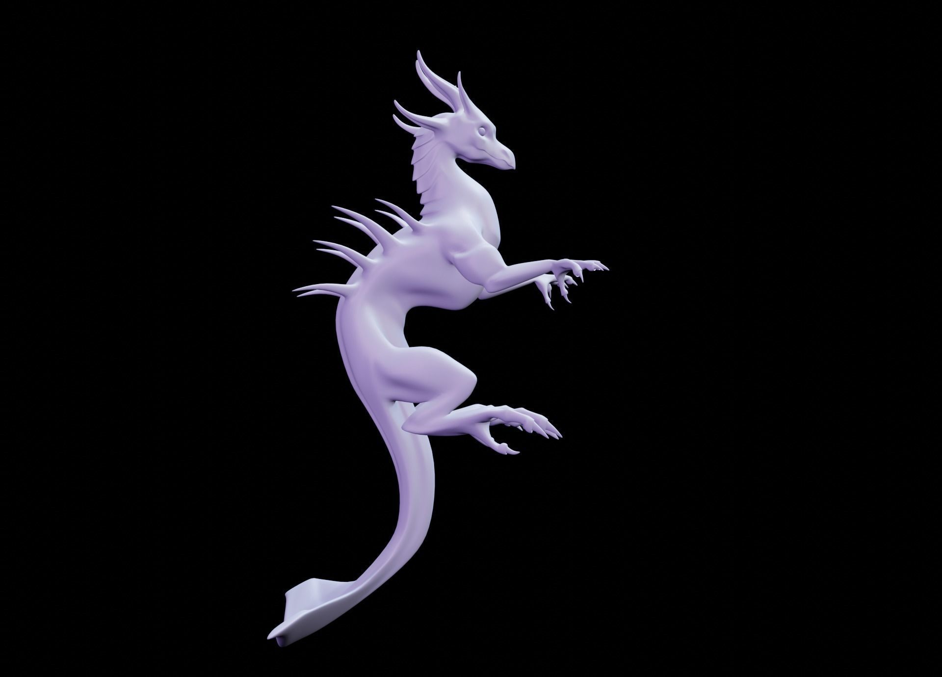 Sea Dragon 3D model_5