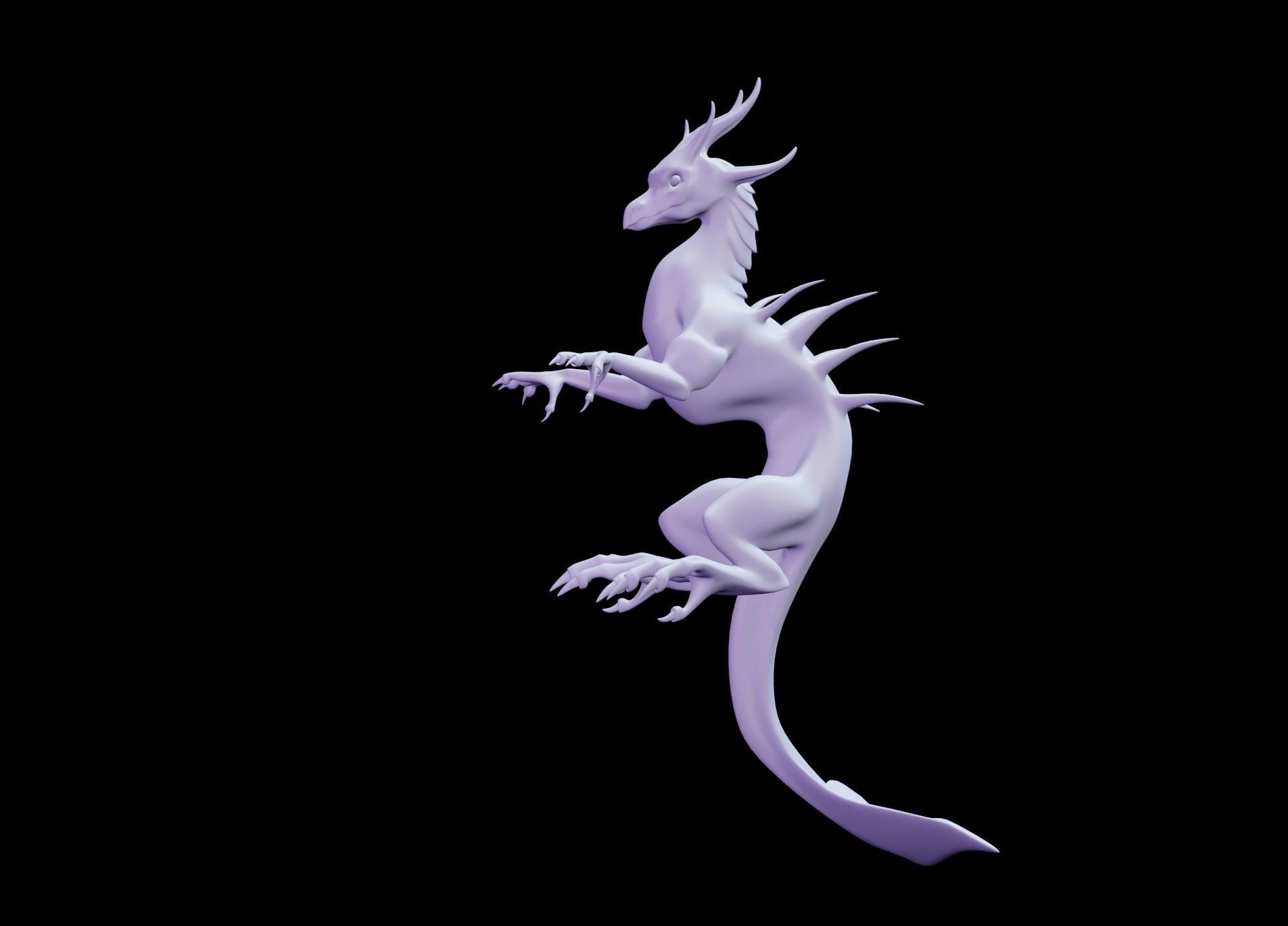 Sea Dragon 3D model_37
