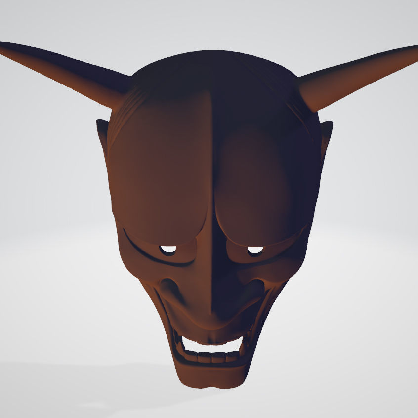 ONI MASK 3D print model_6