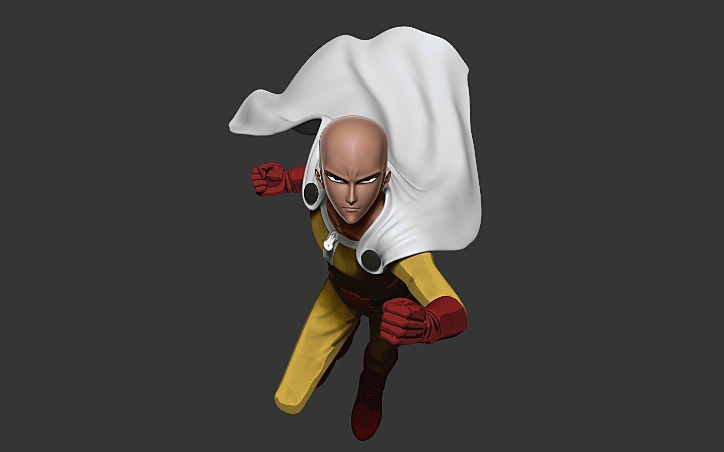 ONE PUNCH-MAN   Saitama 3D print model_4