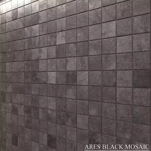 Yurtbay Seramik Ares Black Mosaic 3D model