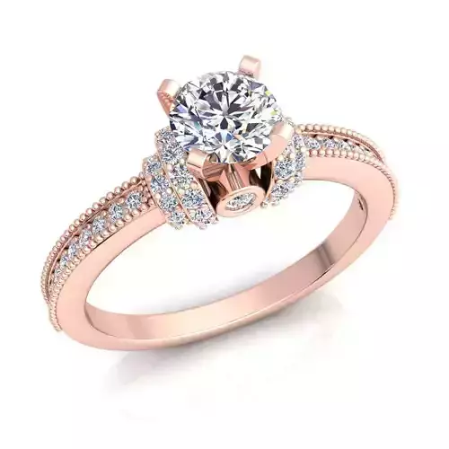 Fancy Woman Diamond Ring 