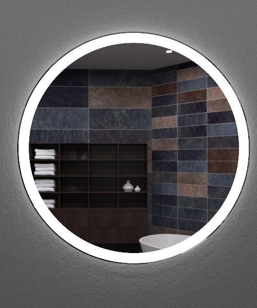 Illuminated Mirror 25 3D model_2