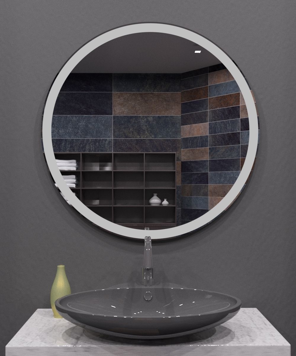 Illuminated Mirror 25 3D model_1